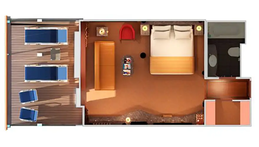 ES Suite avec Balcon