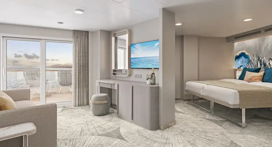 SH Aft Suite with large balcony