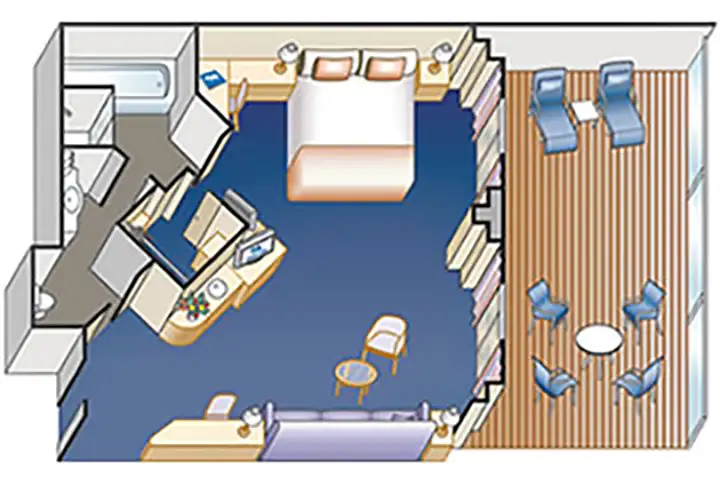 S5 Suite avec Balcon