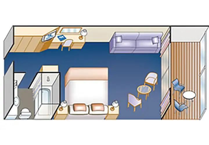 MB Mini Suite avec Balcon