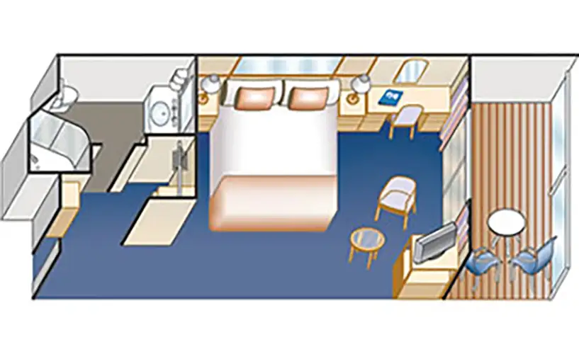 B1 Cabine avec Balcon Premium