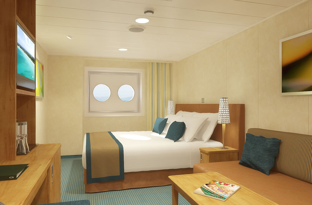 Cabin with Porthole Windows carnival-carnival-sunrise-pt