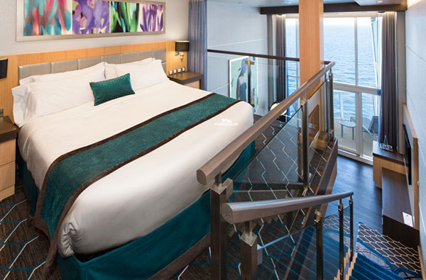 Crown Loft Suite with balcony royal-caribbean-wonder-of-the-seas-crown-loft