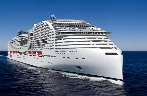 MSC World Europa 13 Avril 2024 départ de Marseille - id: EU20240413MRSMRS |  Taoticket